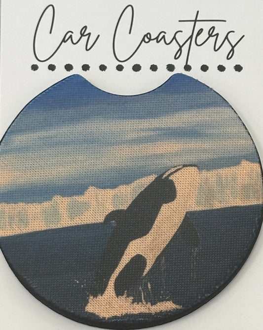 Orca Car Coasters