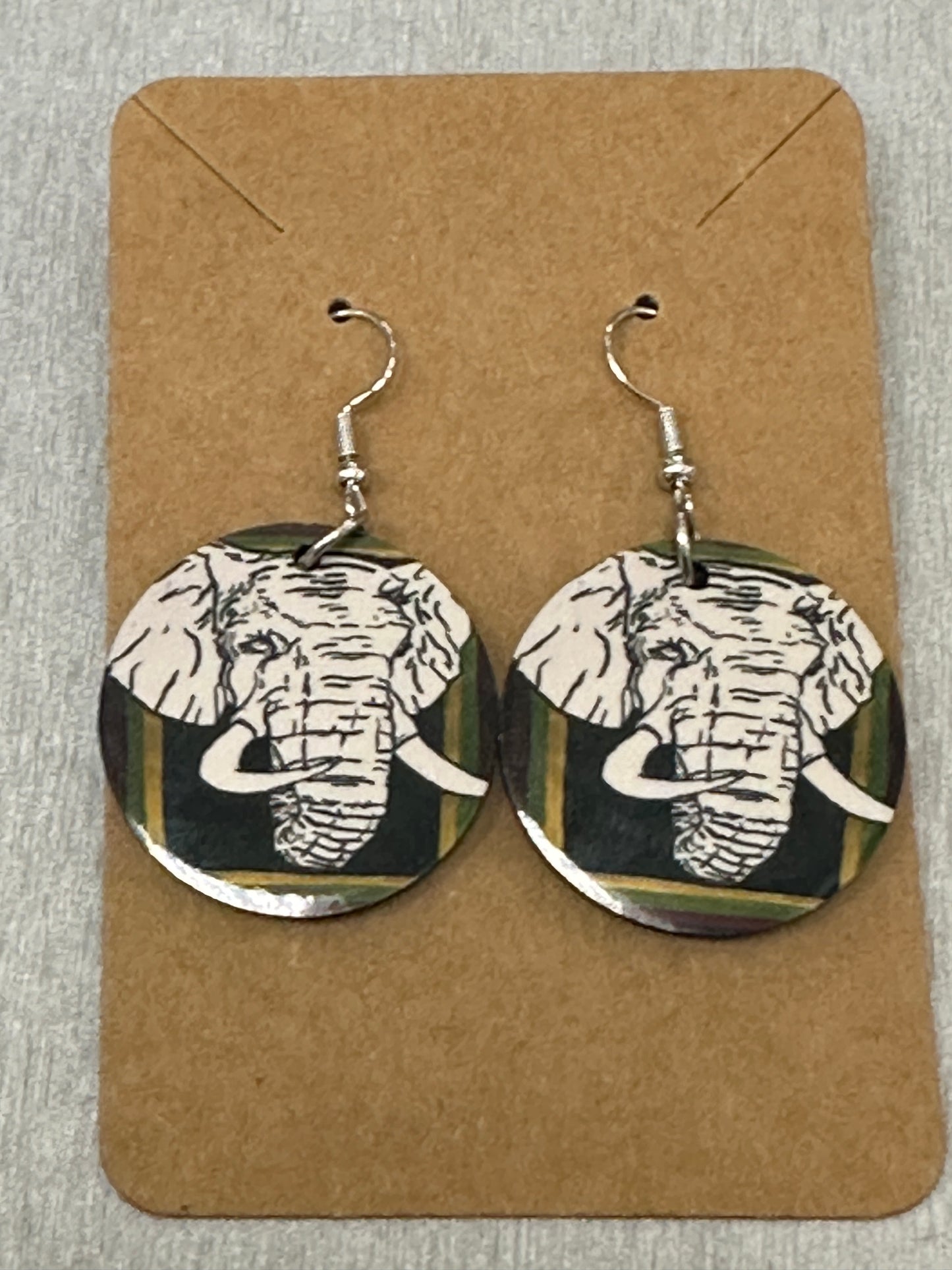 Jumbo Elephant Earrings