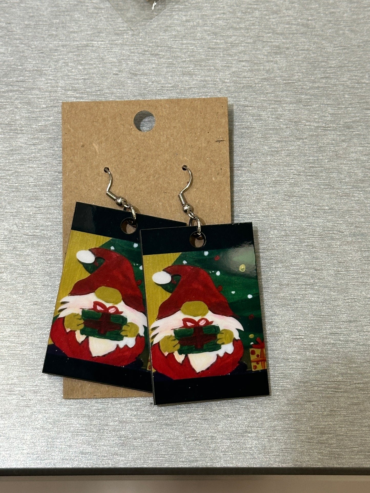 Gnome Earrings (Red)