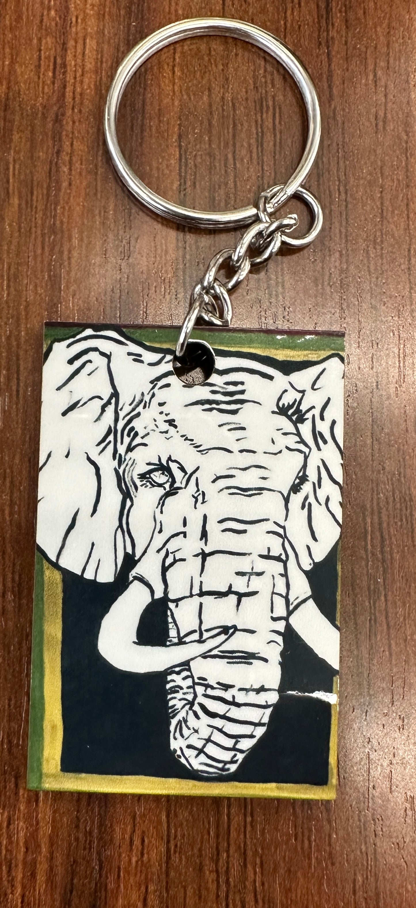 Jumbo Elephant Keychain