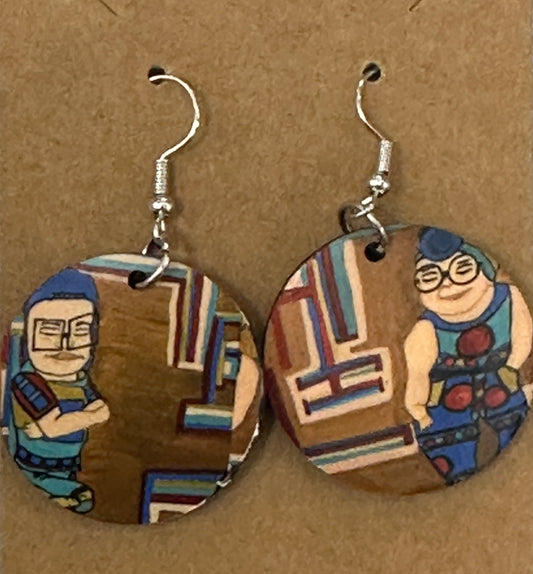 Sassy Boy and Girl Earrings