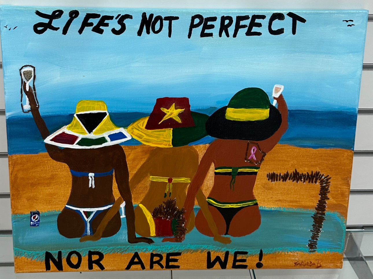 Life’s Not Perfect Acrylic Painting