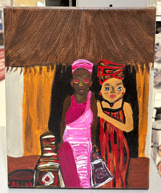 African Ladies Painting