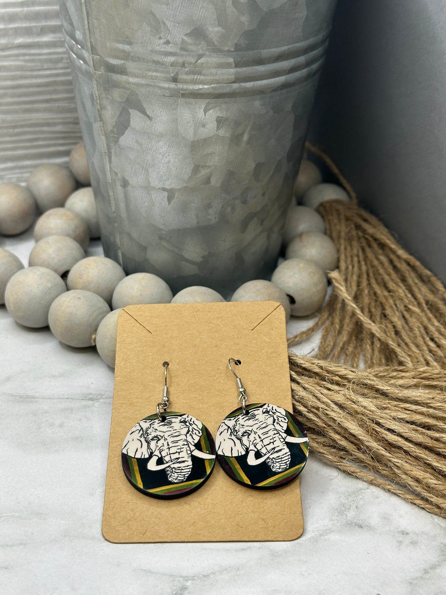 Jumbo Elephant Earrings