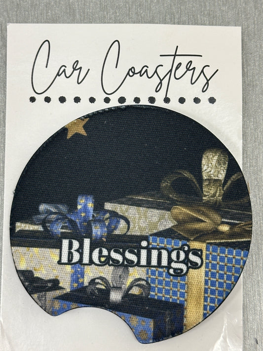 Beautiful Blessings Car Coaster