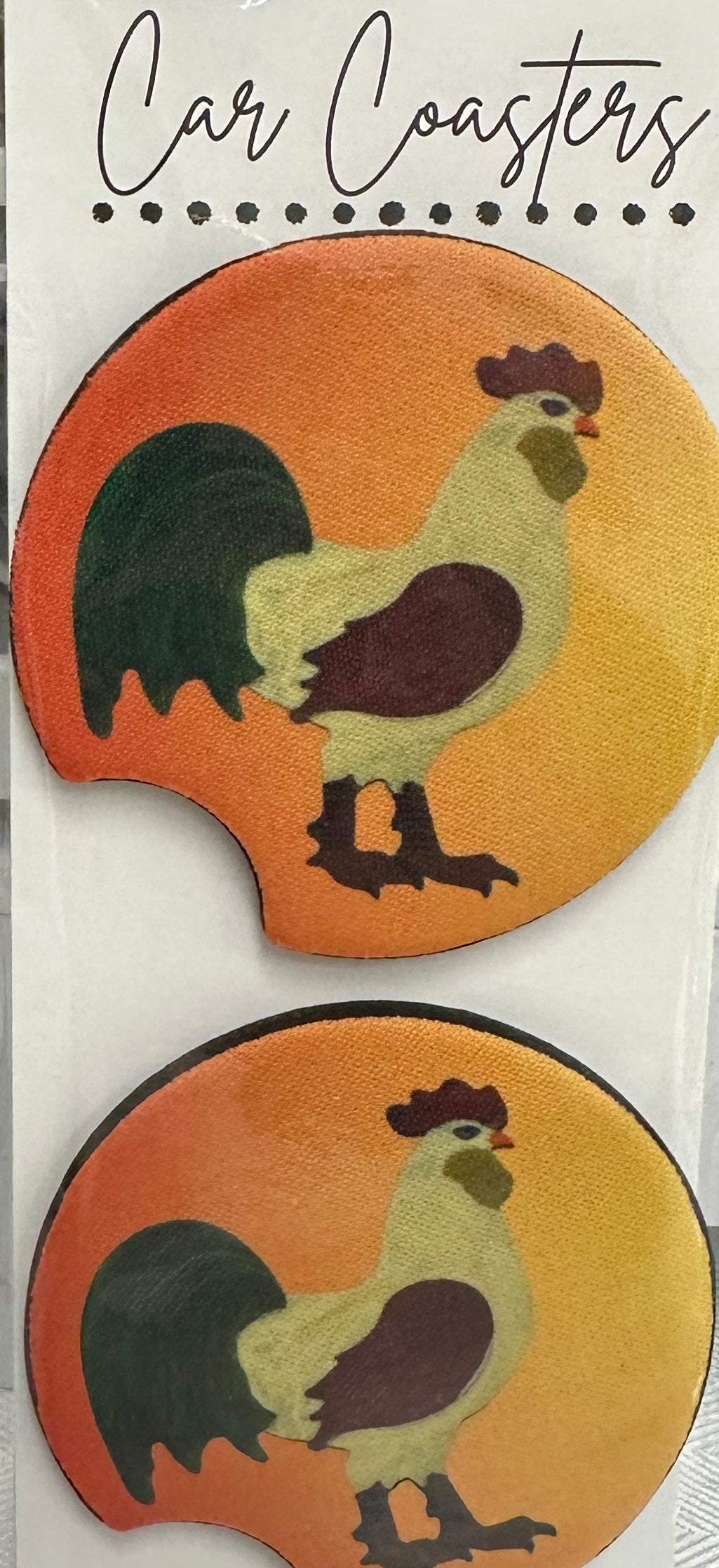 The Rooster Car Coaster