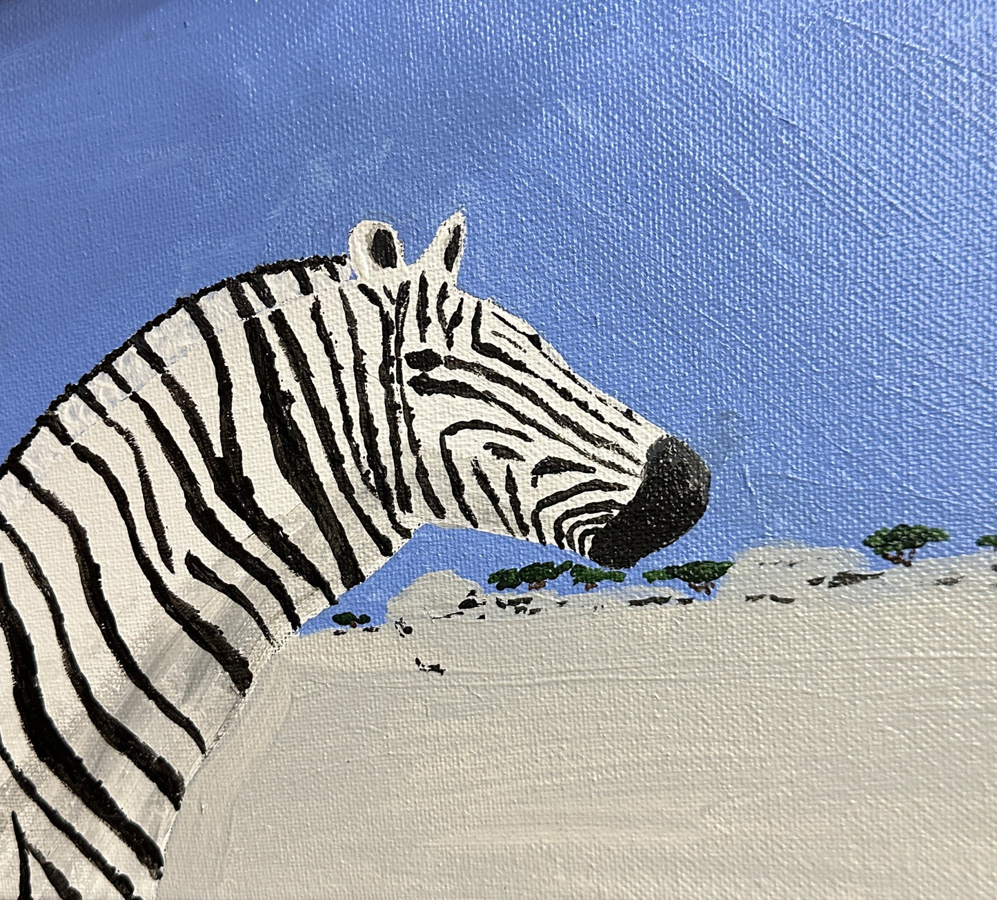 Zebra Painting