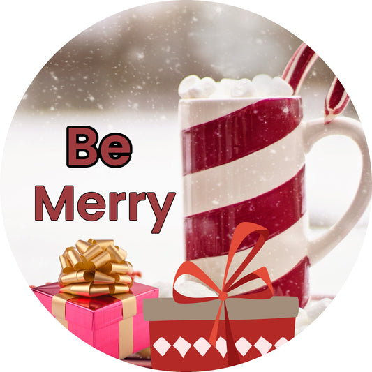 Be Merry Car Coasters