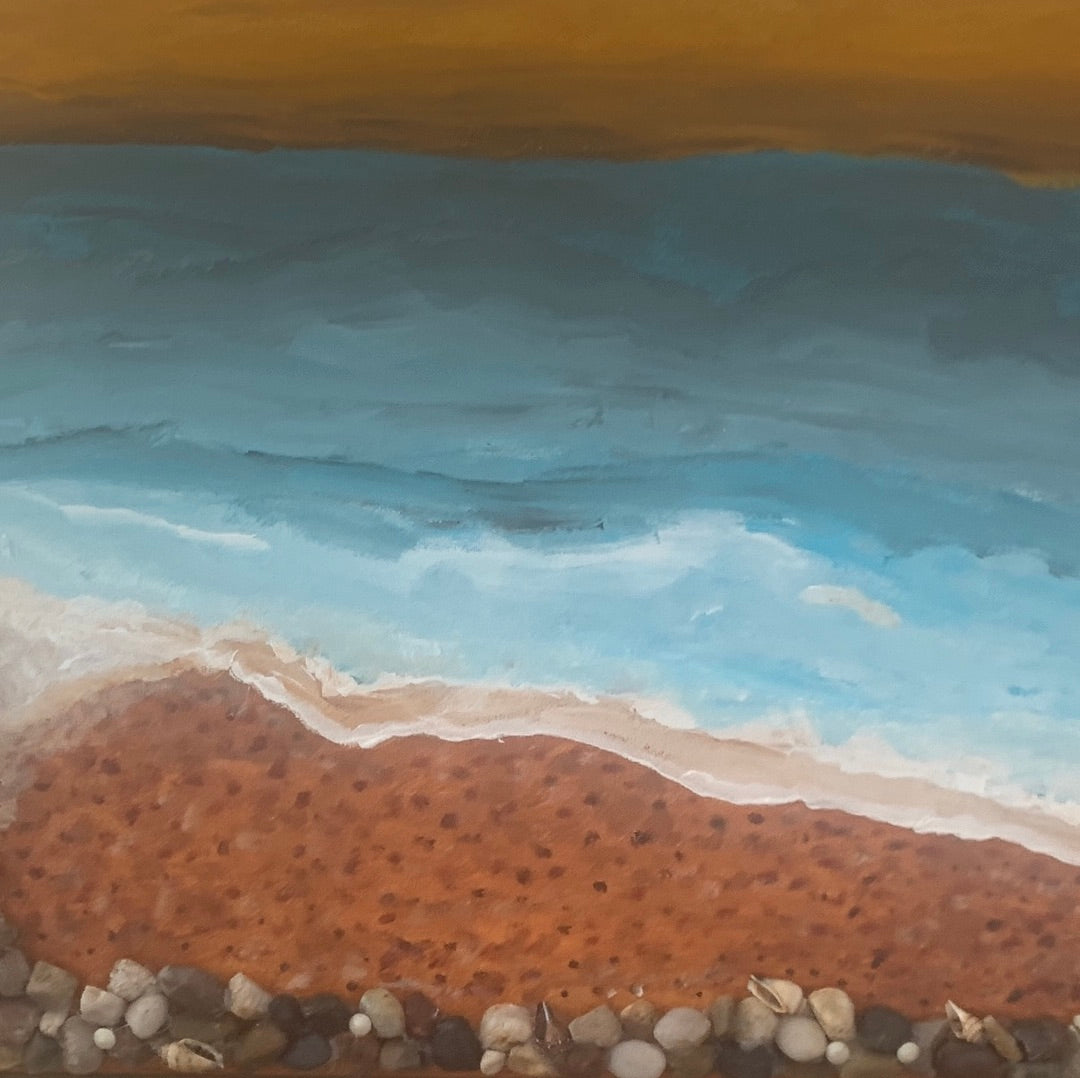 Ocean side view Painting